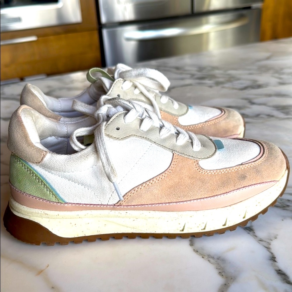 Madewell Kickoff Trainer Multicolor Sneakers Women’s size 6.5. - Picture 2 of 10